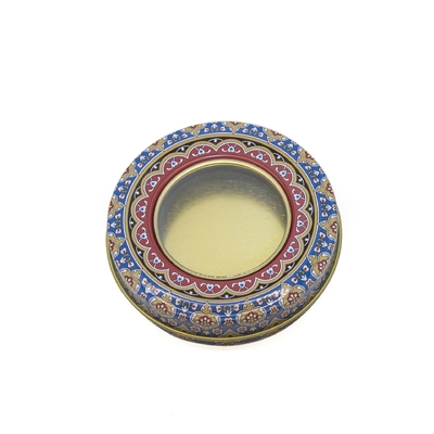 4 Oz опарникы контейнеров свечи олова металла 8 Oz 70x20mm кругом