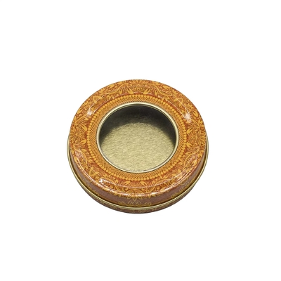4 Oz опарникы контейнеров свечи олова металла 8 Oz 70x20mm кругом
