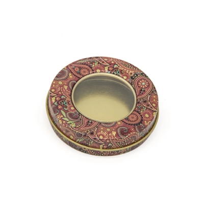 4 Oz опарникы контейнеров свечи олова металла 8 Oz 70x20mm кругом