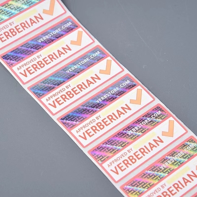 ярлыки безопасностью анти- поддельного Hologram стикеров 3d анти- подделывая незаконно изменяют очевидное