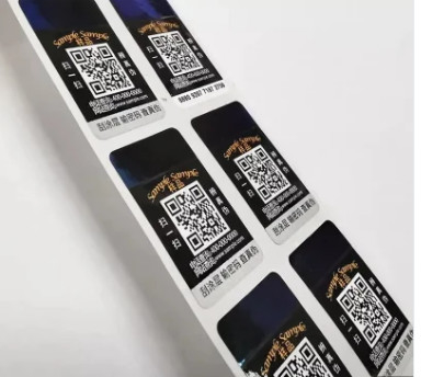 Выполненный на заказ стикер Hologram кода Qr первоначальный лазер анти- подделывая ярлыки