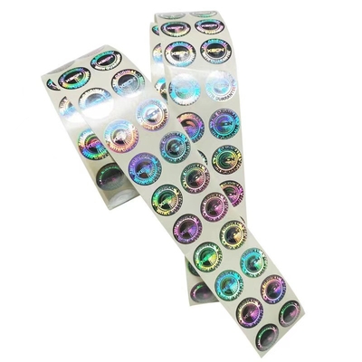 Печатание стикера Hologram PVC BOPP ЛЮБИМЦА упаковывая для ярлыков