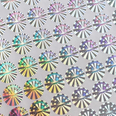 Подгонянный стикер Hologram размера с лоснистой/штейновой/замороженной поверхностью